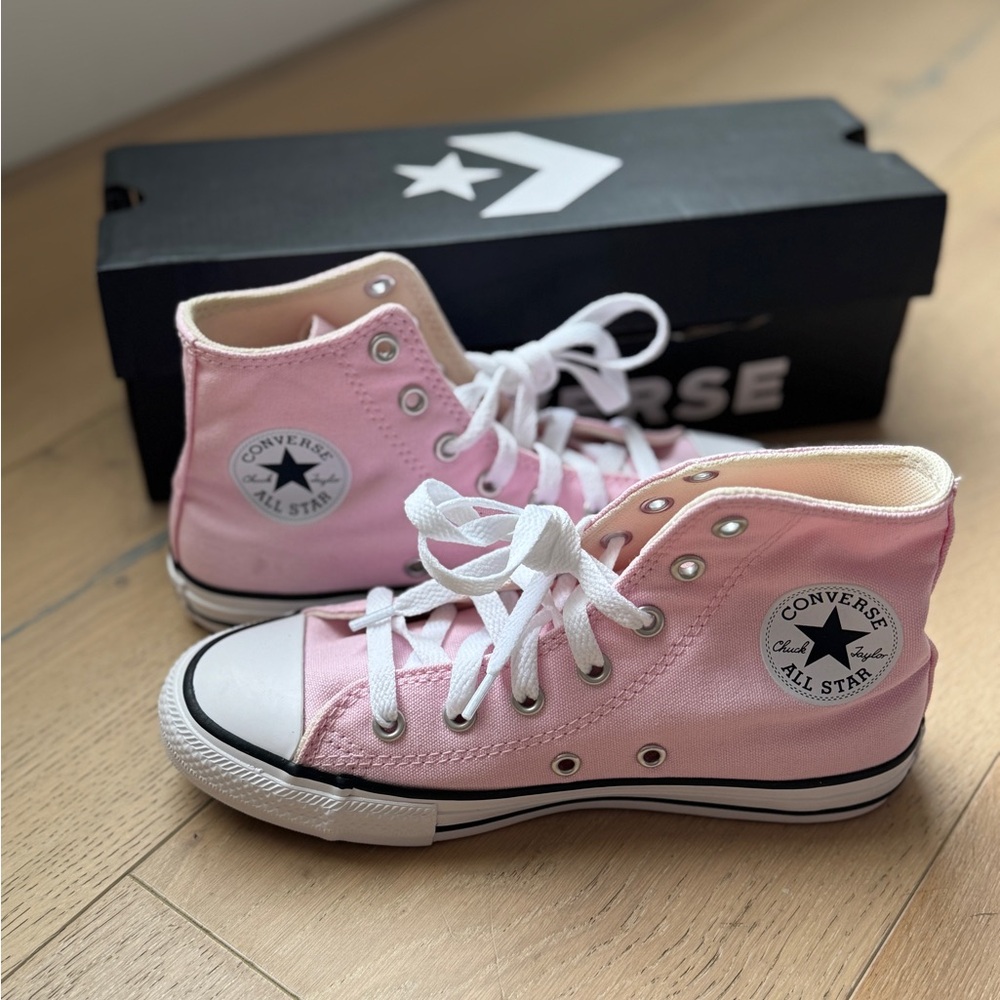 Limited Time Color - Light Pink Kids Chuck Taylor All Star High Tops